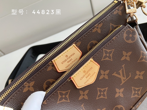 ルイヴィトンバッグ角部分ディテール